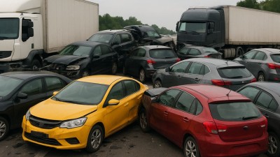 Emergency teams and traffic police rushed to the spot to manage the situation, clear debris, and prevent further accidents.