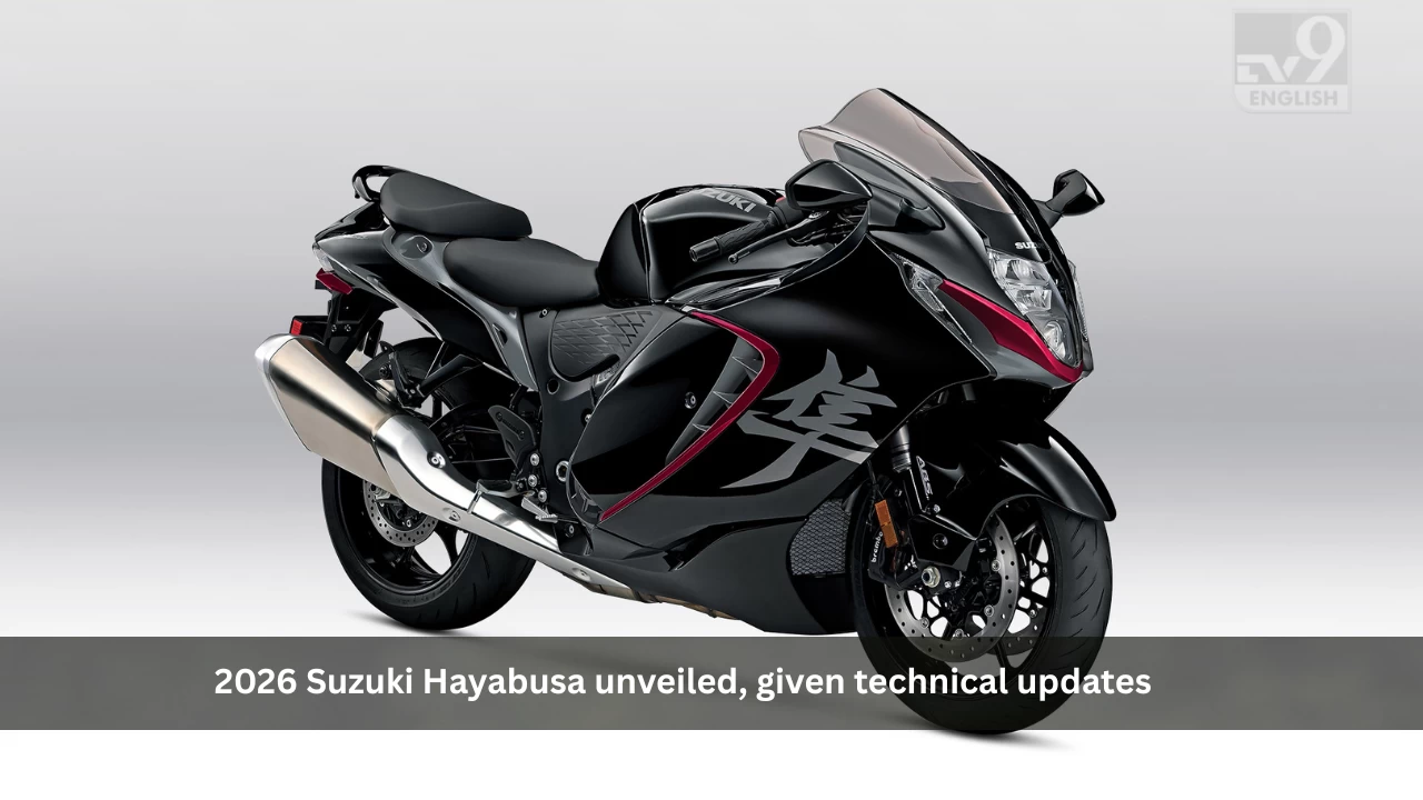 2026 Suzuki Hayabusa unveiled, given technical updates