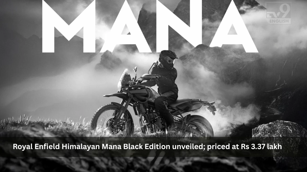Royal Enfield Himalayan Mana Black Edition unveiled