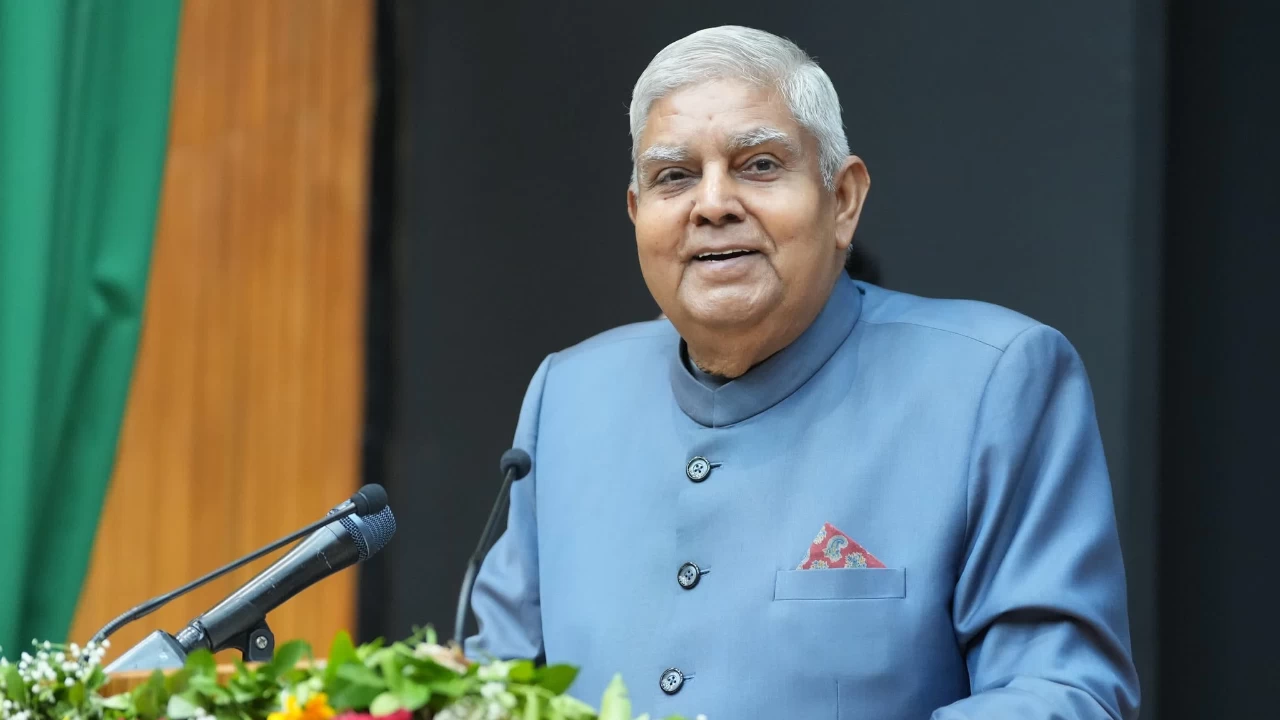 Former Vice President of India, Jagdeep Dhankhar. (Photo credit: X)