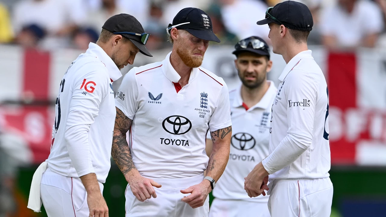 England lost the first Ashes Test by 8 wickets in Perth.