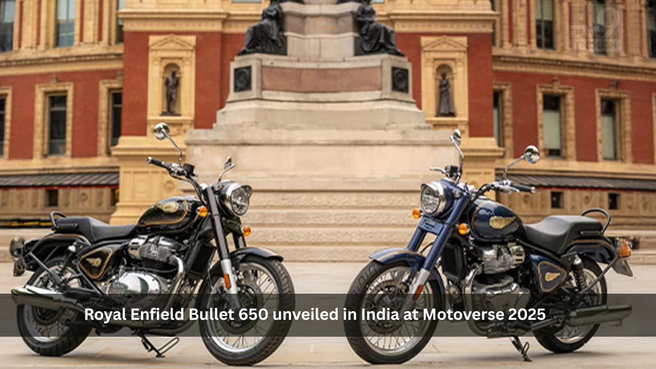 Royal Enfield Bullet 650 unveiled in India at Motoverse 2025