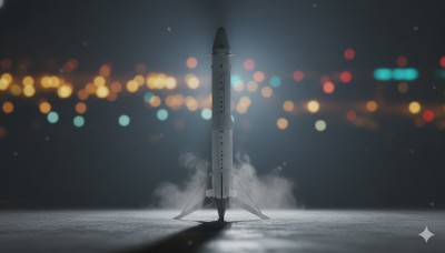 Illustration of ISRO&#039;s VTVL test vehicle. 