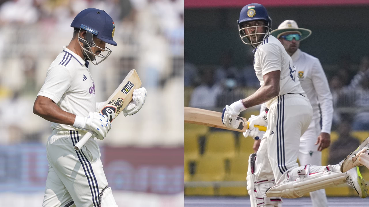 Dhruv Jurel and Sai Sudharsan flopped in India&#039;s first innings of the Guwahati Test against South Africa.