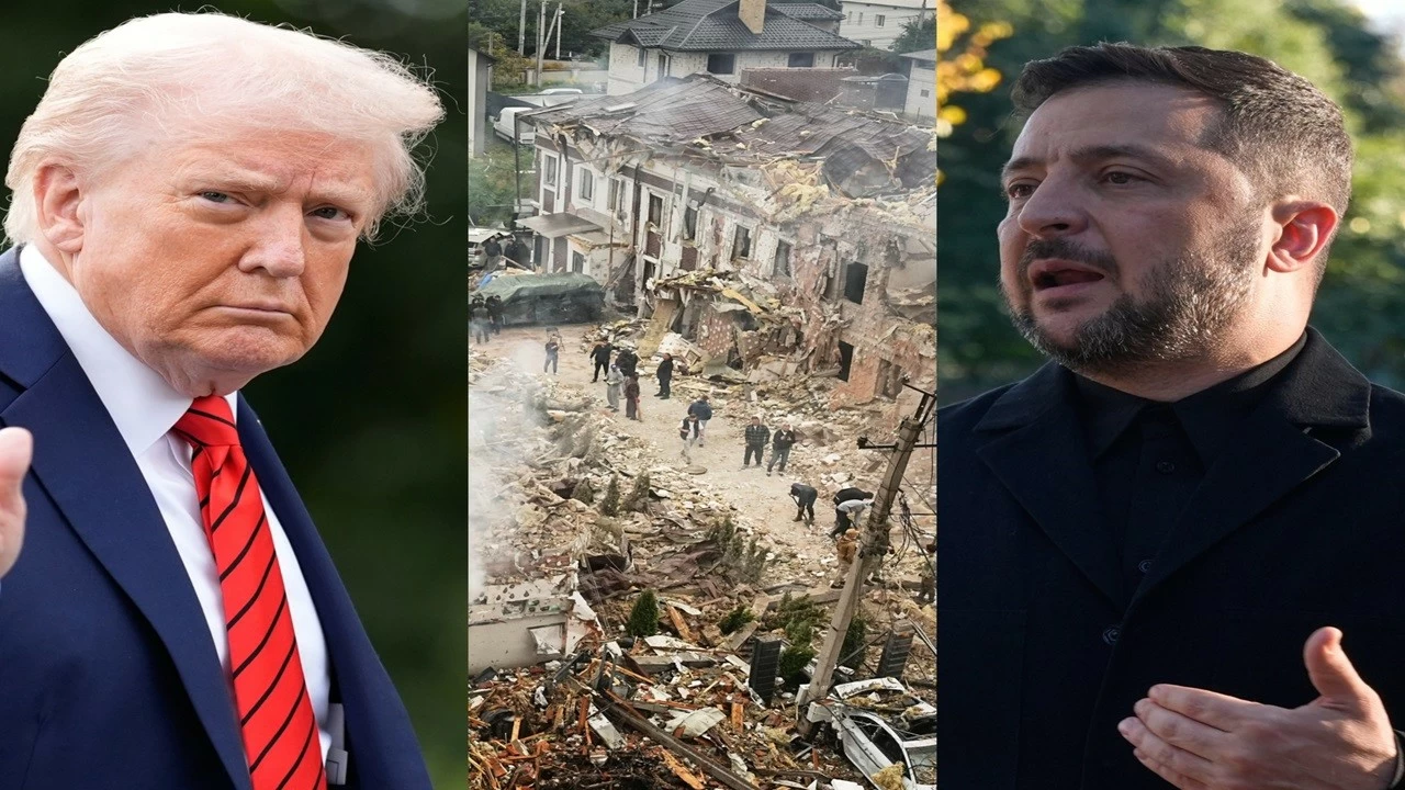 Donald Trump&#039;s recent post comes in the wake of the little progress made on Russia-Ukraine war. His meetings with both Russian and Ukraine leaders have brought no results. (Credits: AP/PTI)