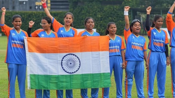 PM Modi congratulated India's blind women's team for T20 World Cup triumph.