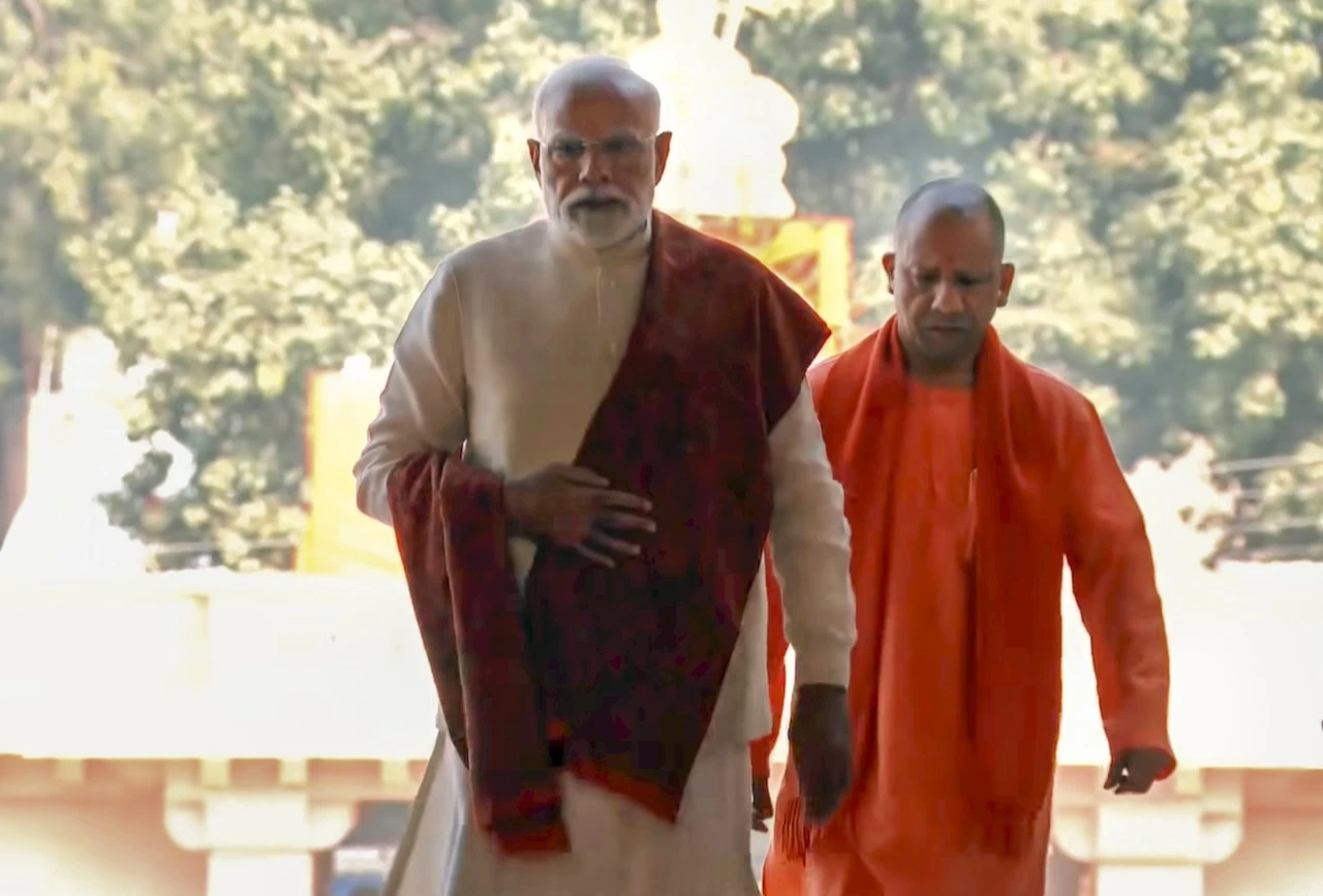 The grand ceremony of flag hoisting was held to mark the full completion of Ram Temple in Ayodhya