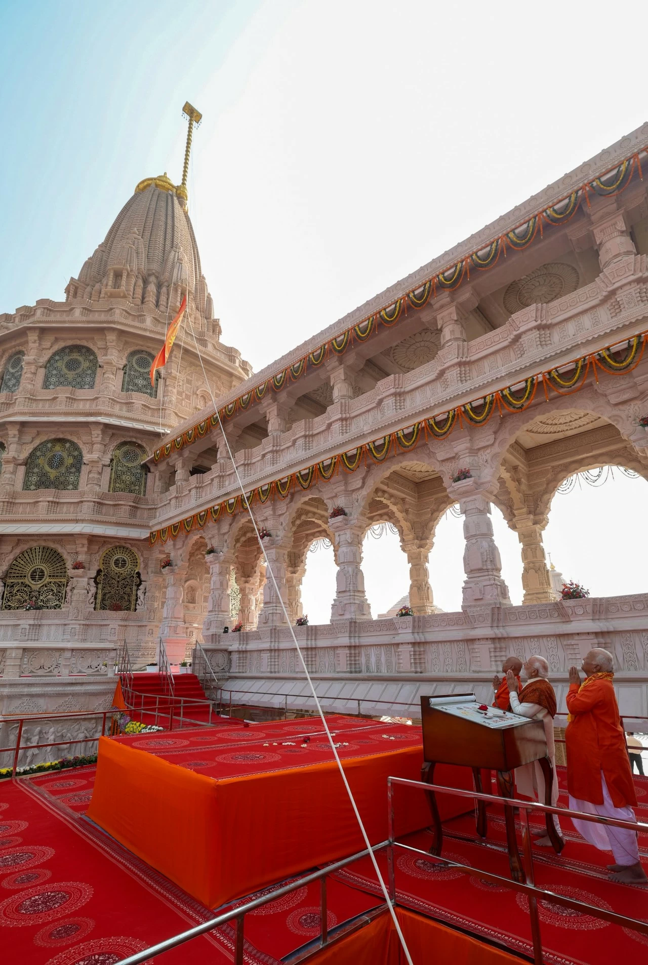 PM Modi said that with the completion of Ram Temple, "wounds and pain of centuries" have healed 