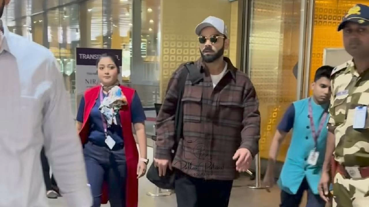 Virat Kohli arrived in India on Tuesday.
