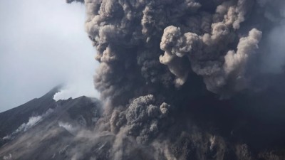 The ash was from Hayli Gubbi volcano, which erupted on Sunday, after nearly 12,000 years.