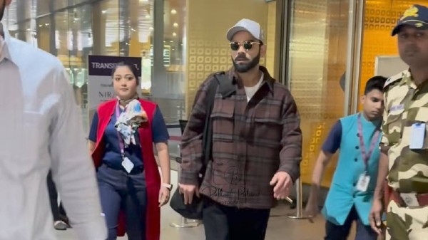 Virat Kohli arrived in India on Tuesday.