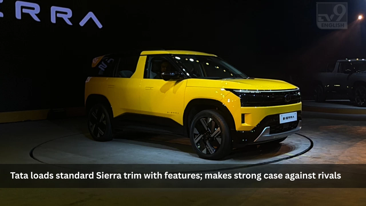 Tata loads standard Sierra trim with features