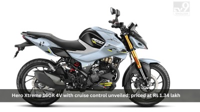 Hero Xtreme 160R 4V with cruise control unveiled; priced at Rs 1.34 lakh