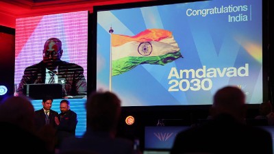 Amdavad (Ahmedabad) is named as host city for the 2030 Centenary Commonwealth Games at the General Assembly on November 26, 2025 in Glasgow, Scotland.