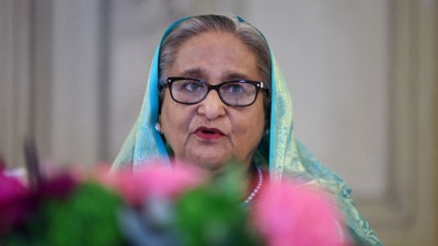 Deposed Bangladesh Prime Minister Sheikh Hasina