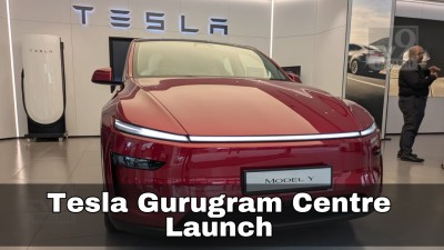 Tesla Gurugram Centre Launch: Model Y Test Drives, V4 Charging, India Expansion Update
