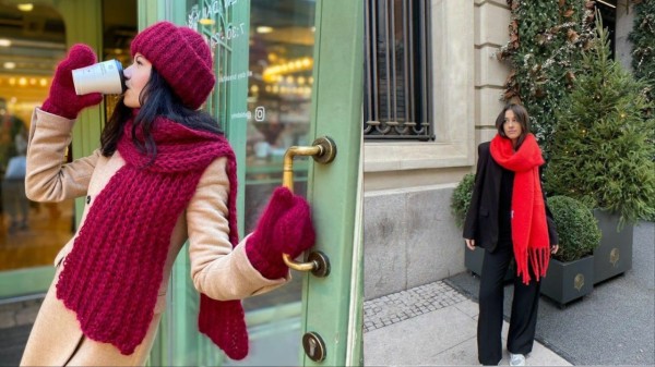 Ways to style red scarf for winters (Photo: Instagram)
