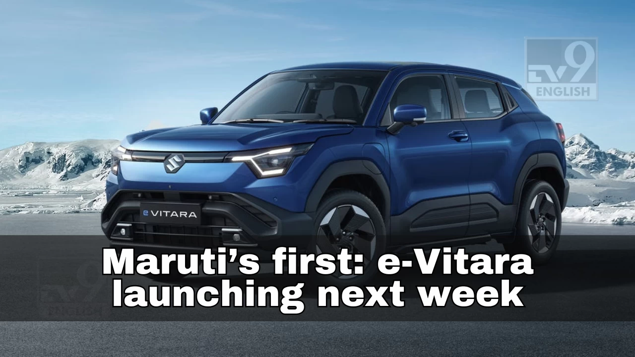 Maruti Suzuki e Vitara EV launch on Dec 2 India finally gets its first Maruti electric SUV
