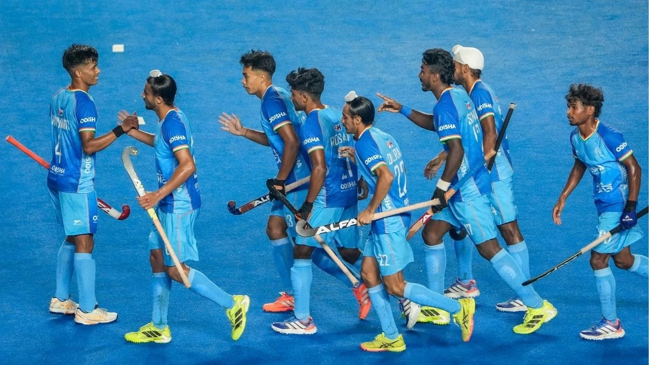 India hammer Chile 7–0 in the Junior Men’s Hockey World Cup 2025 opener.