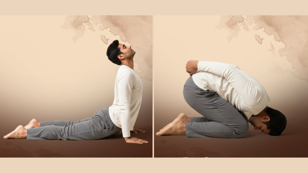 Best yoga poses for hair strength and shine