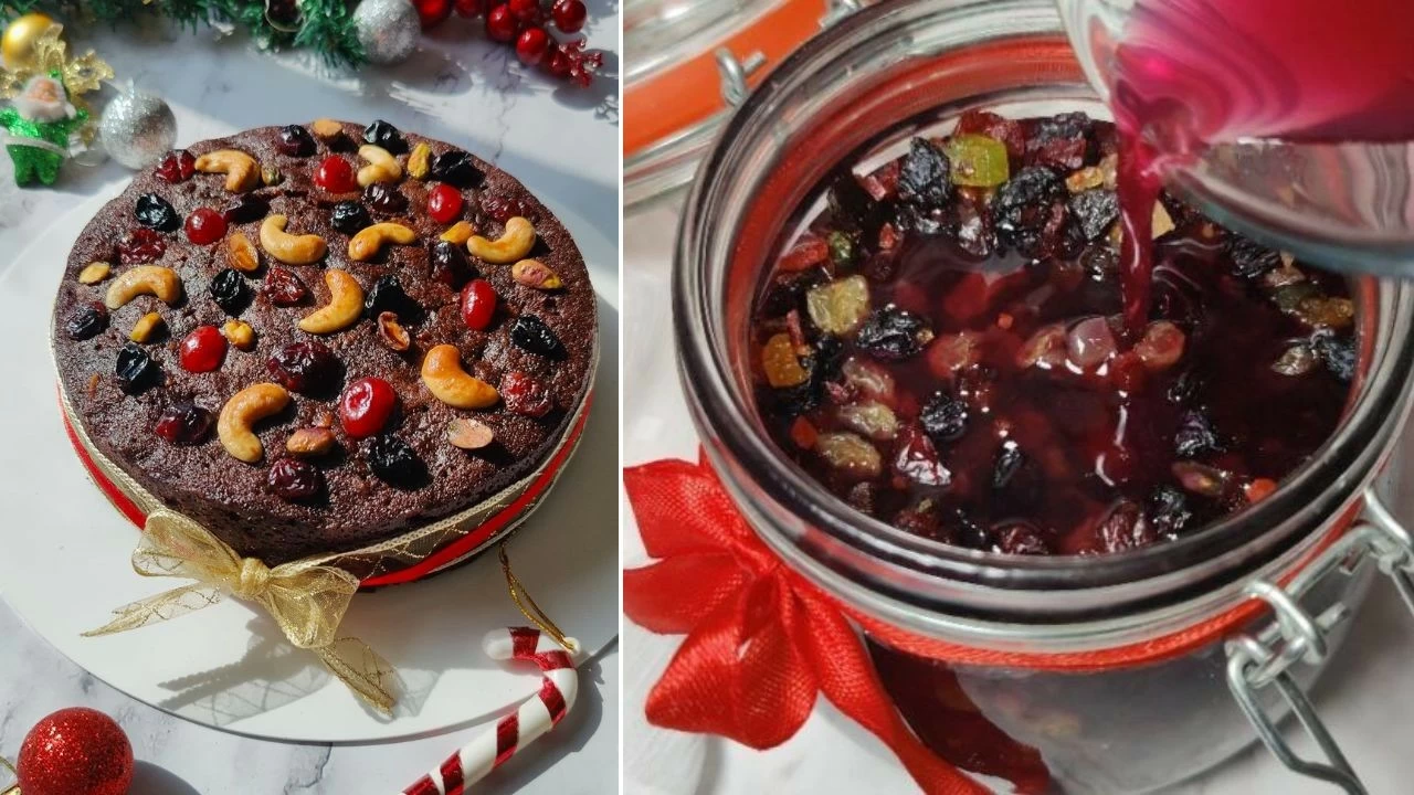 Bake a rich plum cake this Christmas that tastes like pure celebration