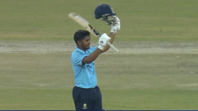 Ayush Mhatre notched up his second successive ton in Syed Mushtaq Ali Trophy.