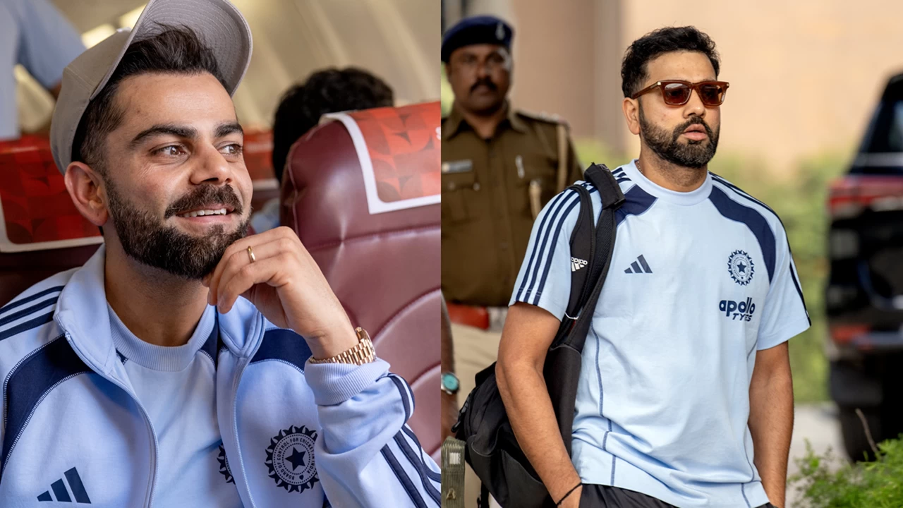 The Indian cricket team arrived in Raipur on Monday.