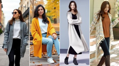 Cardigan vs shrug: Pick the ideal style for cosy winter looks