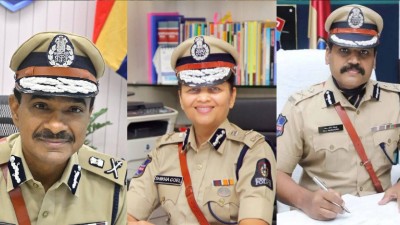 IPS officers CV Anand, Shikha Goel, Stephen Ravindra in IAS cadre. 