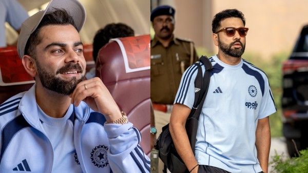 The Indian cricket team arrived in Raipur on Monday.