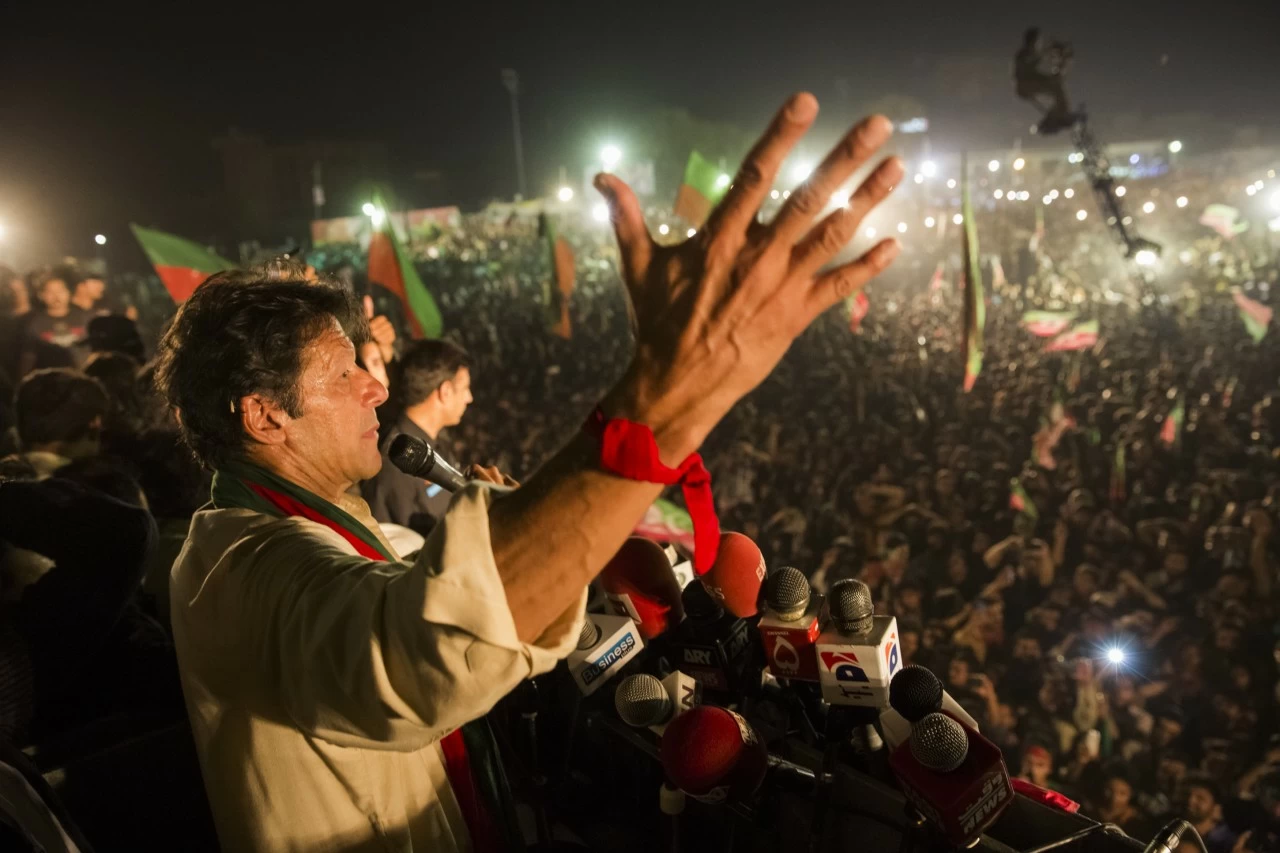 Imran Khan formed the Pakistan Tehreek-i-Insaf (PTI) and garnered huge support by introducing novel schemes and campaigns. (Photo: Getty Images) 
