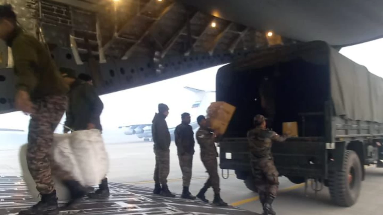 The Army has deployed a specialised contingent to Sri Lanka under Operation Sagar Bandhu, comprising dedicated medical, engineering and signals components equipped to provide immediate and sustained relief. (Photo credit: TV9 Network)