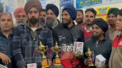 The winners of the competition in Punjab 