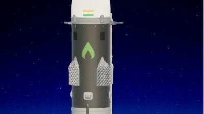 Illustration of the Agnibaan rocket. 