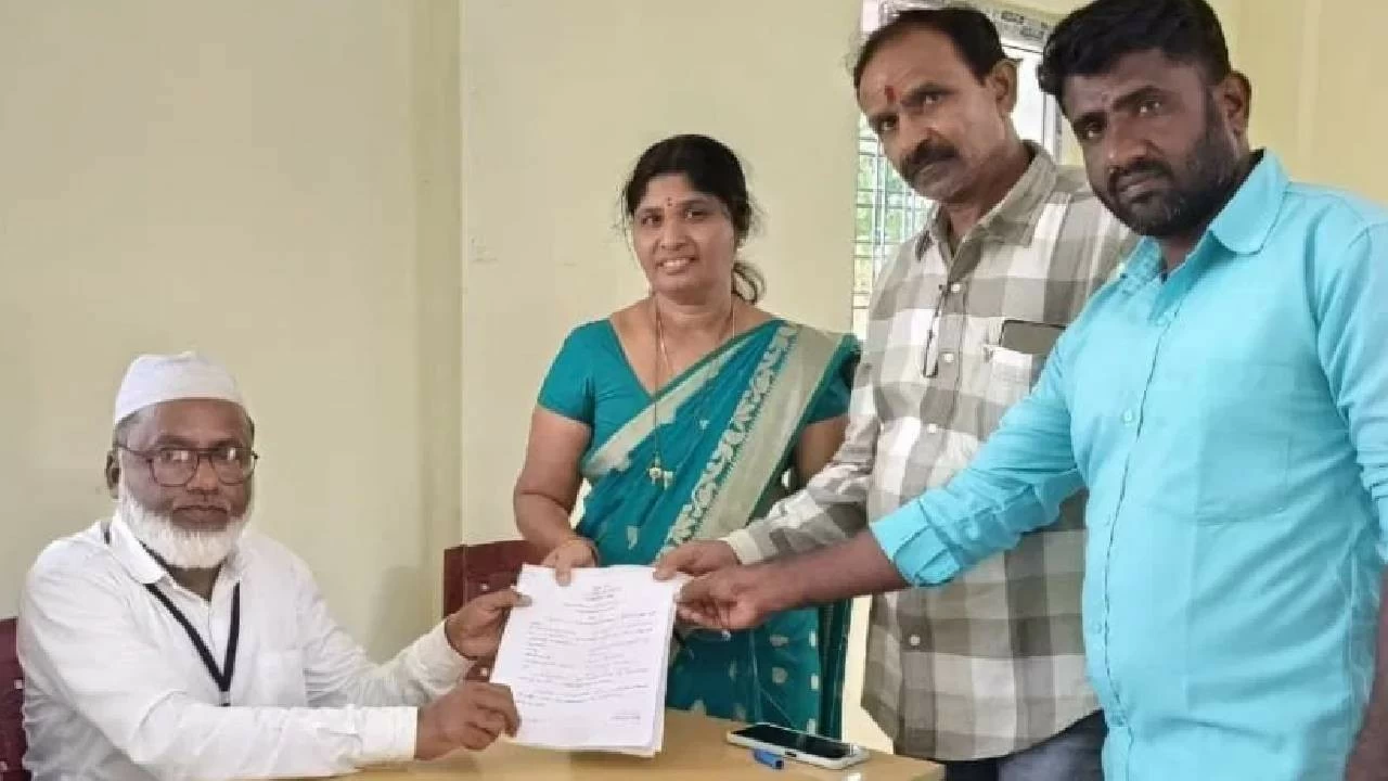 Woman returns from US to file nomination for gram panchayat elections