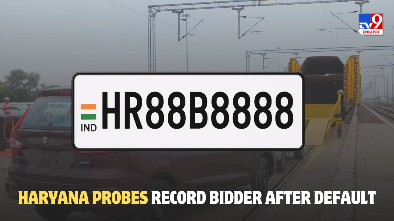 Haryana investigates record bidder after failure to pay for VIP number plate.