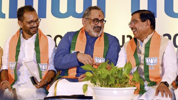 Rajeev Chandrasekhar to contest for BJP in Nemom constituency