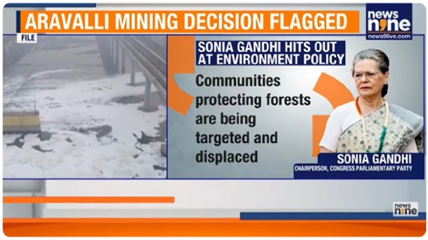 Sonia Gandhi Condemns Government's Environmental Policies Amid Deepening Crisis