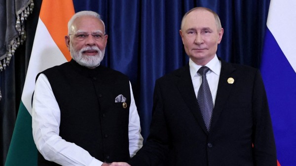 Putin will hold talks with Prime Minister Narendra Modi on December 5. (Photo credit: Reuters)