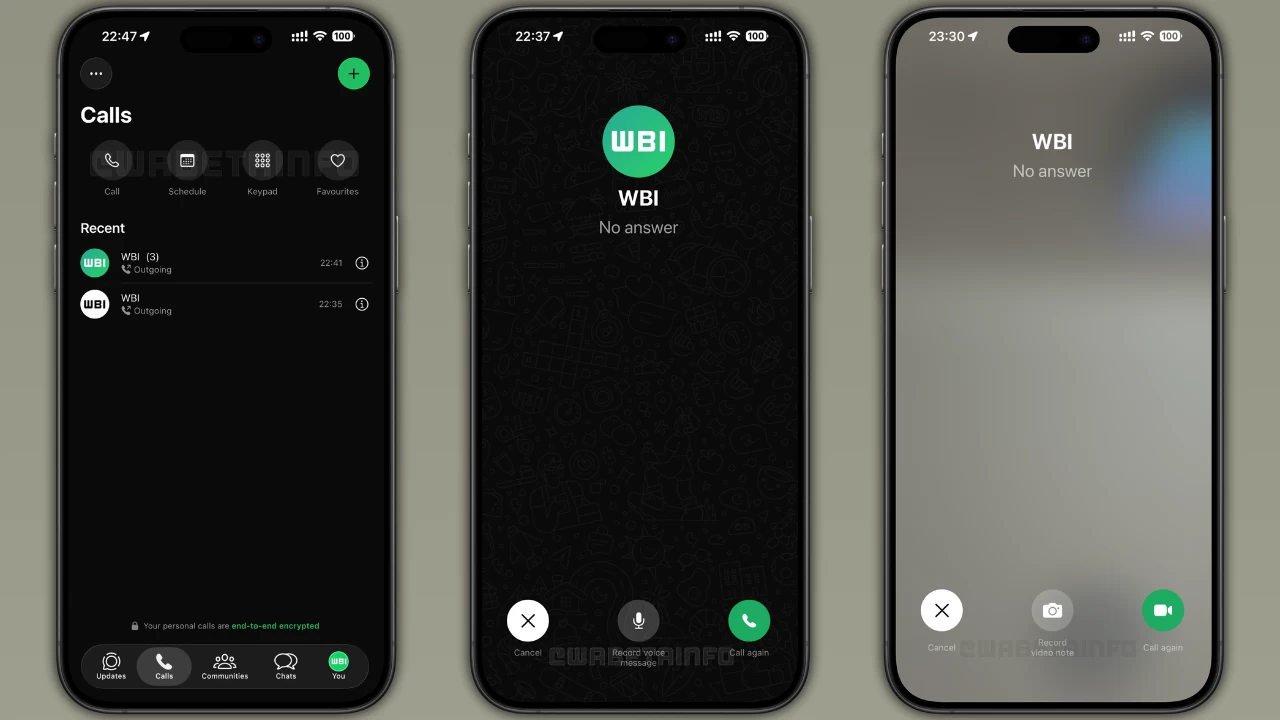 Users can now leave voice or video messages when calls go unanswered, enhancing communication speed and convenience.