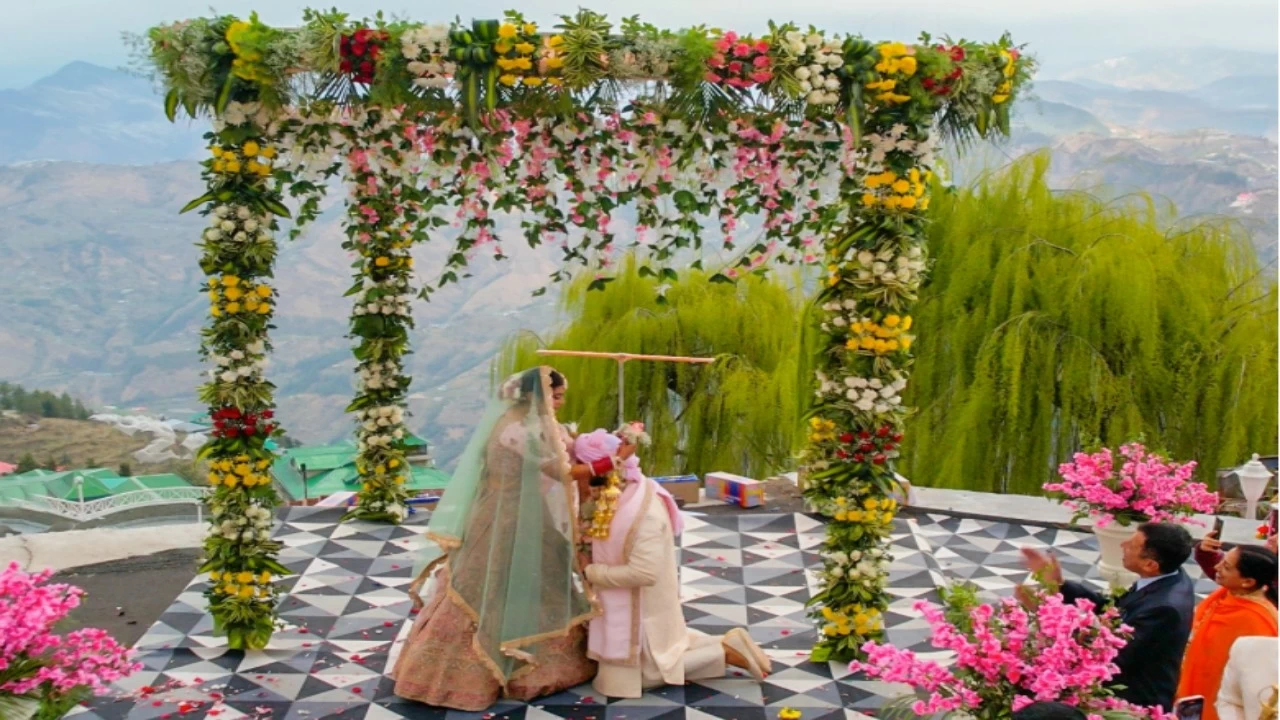 The picturesque hill town of Lansdowne in Pauri district is fast becoming a favorite wedding destination