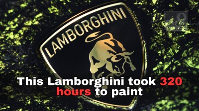 Lamborghini Temerario with 320 hour crystal paint showcased at Art Basel Miami
