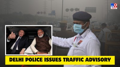 Traffic curbs across central Delhi set to slow movement as authorities divert key routes for the India–Russia summit.
