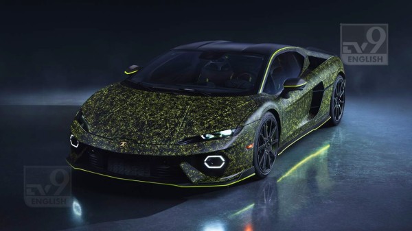 Lamborghini Temerario with 320 hour crystal paint showcased at Art Basel Miami
