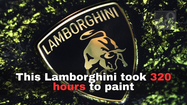 Lamborghini Temerario with 320 hour crystal paint showcased at Art Basel Miami
