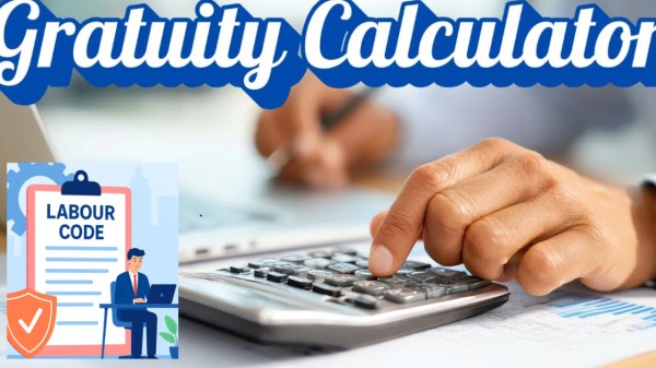Gratuity Calculator for CTC of Rs 6 lakh, Rs 12 lakh and Rs 24 lakh ​