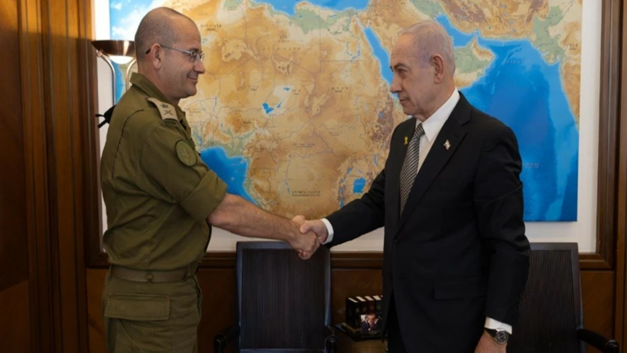 Major General Roman Gofman will take over from the current Mossad chief David Barnea. Barnea’s term ends in June next year. (@IsraeliPM/X)