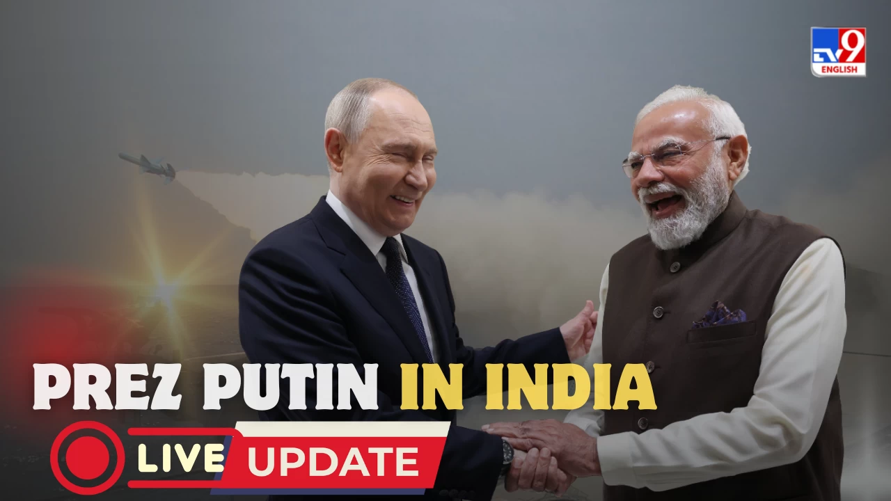 Russian President Vladimir Putin is on a two-day visit to India.