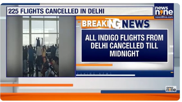 IndiGo Faces Nationwide Chaos: Over 600 Flights Cancelled Amid Pilot Shortage and FDTL Non-Compliance