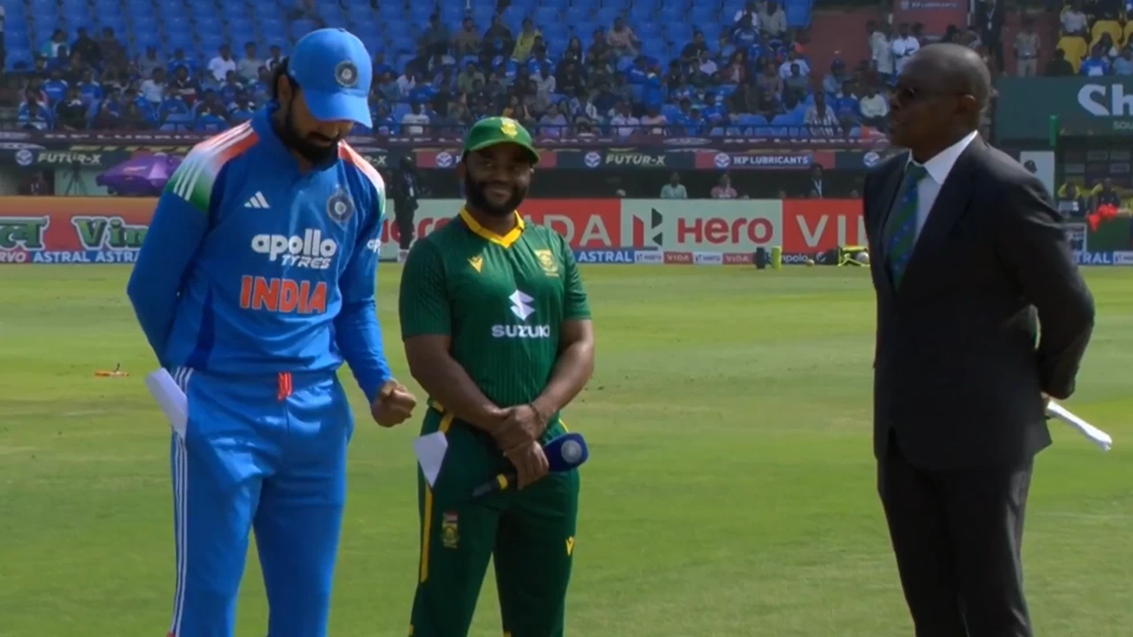 India won the toss in the 3rd ODI against South Africa.